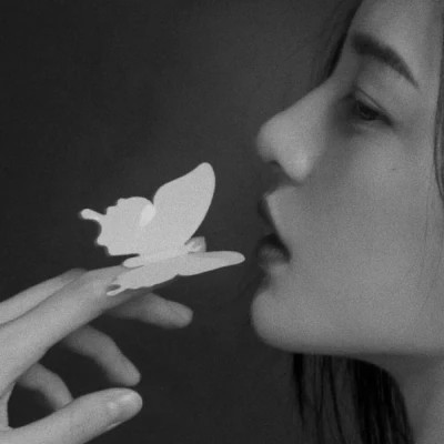 独特的黑白女头像(图97)