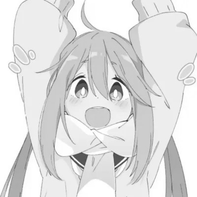 ins风漫画黑白女头(图92)
