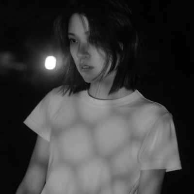 高冷女神范黑白冷淡风头像(图67)
