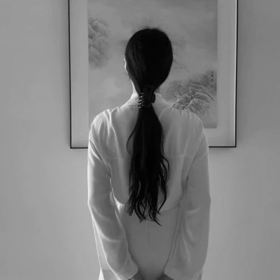 独特的黑白女头像(图86)