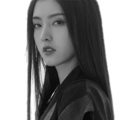 高冷黑白系女头(图68)