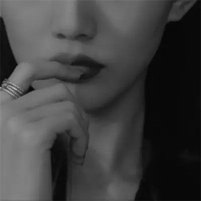 独特的黑白女头像(图102)