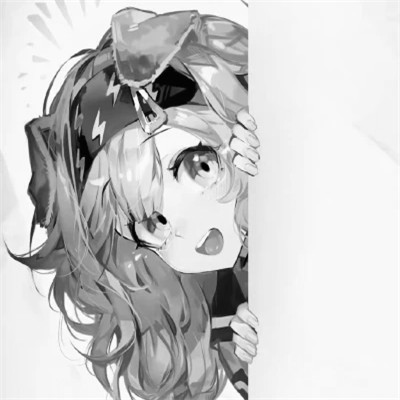 珍藏版黑白女生动漫头像(图73)