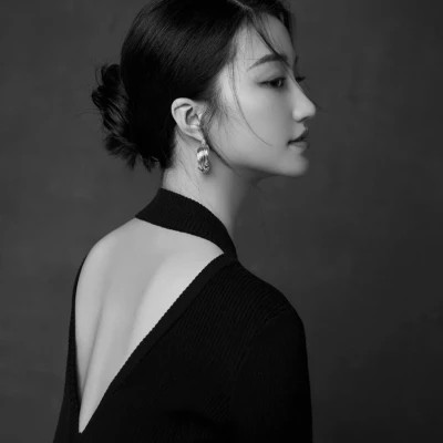冷酷霸气黑白女头(图71)