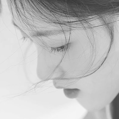 独特的黑白女头像(图96)