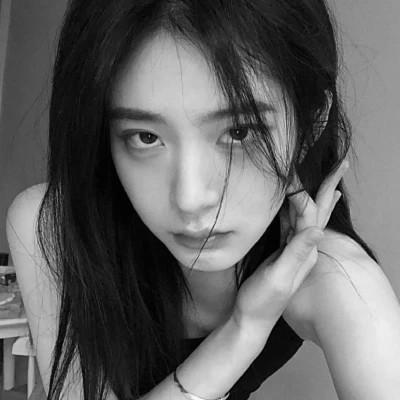 高冷黑白系女头(图55)