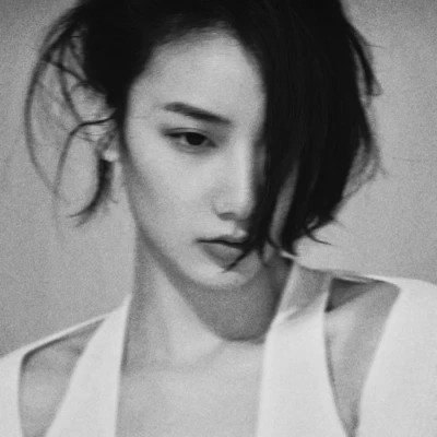 独特的黑白女头像(图72)