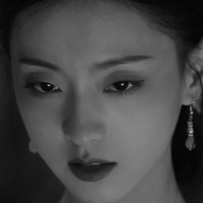 独特的黑白女头像(图83)