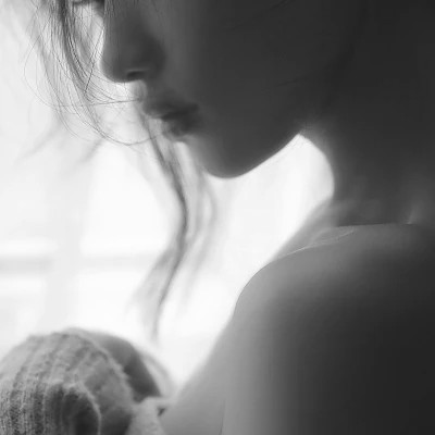 独特的黑白女头像(图106)