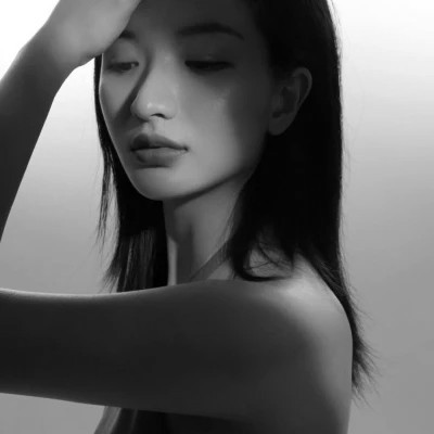 冷酷霸气黑白女头(图64)