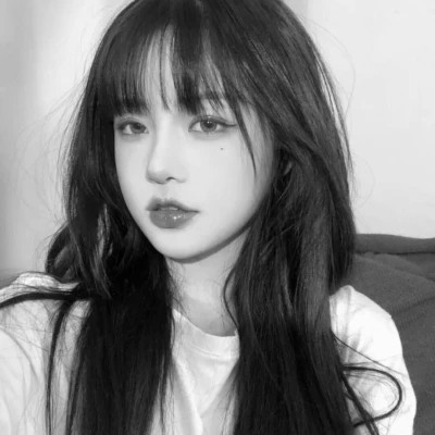 精选高质量黑白温柔女头(图15)