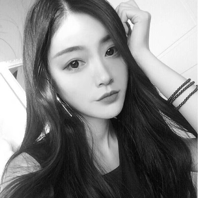 小众但大气的黑白ins风真人头像(图65)