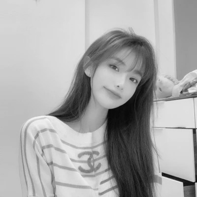 精选高质量黑白温柔女头(图11)
