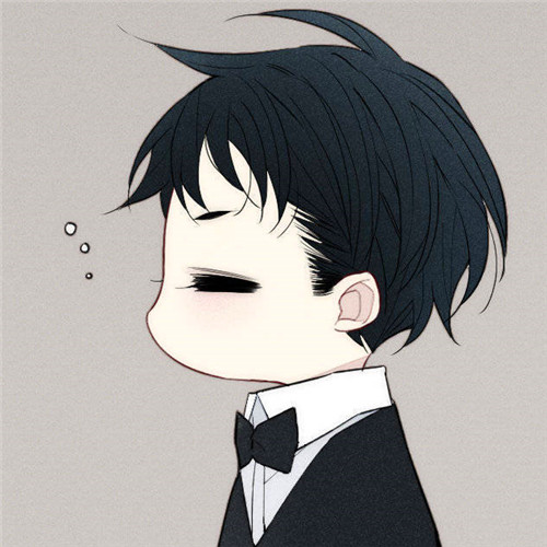 奶凶奶凶的动漫男生头像(图43)