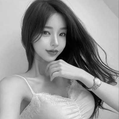 精选高质量黑白温柔女头(图31)