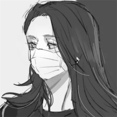 黑白闺蜜头像动漫一左一右(图23)