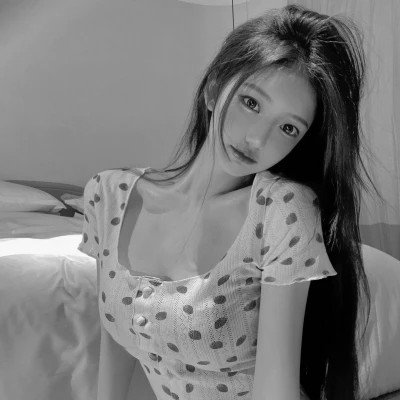 精选高质量黑白温柔女头(图79)