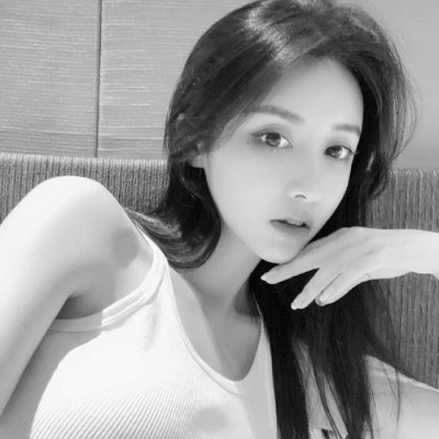 精选高质量黑白温柔女头(图73)