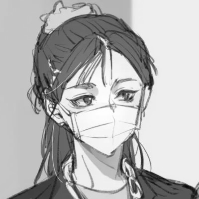 黑白闺蜜头像动漫一左一右(图24)