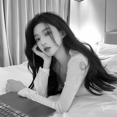 精选高质量黑白温柔女头(图80)