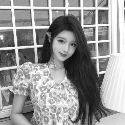 精选高质量黑白温柔女头(图34)