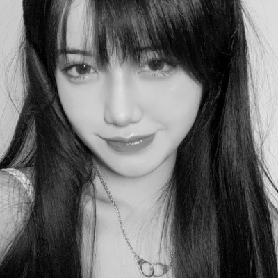精选高质量黑白温柔女头(图35)
