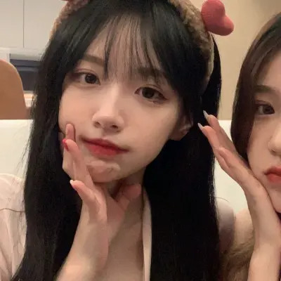 闺蜜头像真人可爱双人一左一右(图8)
