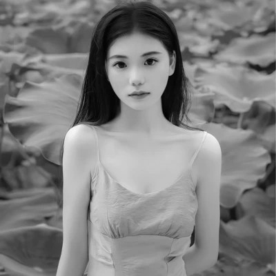 女生用的黑白头像(图106)