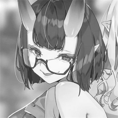 黑白二次元女生头像闺蜜(图38)