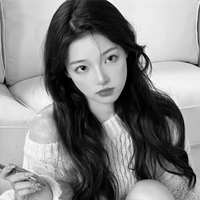 女生用的黑白头像(图70)