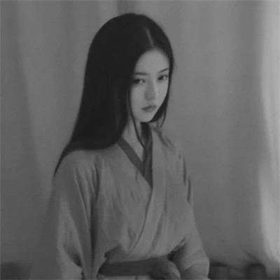 2024抖音热门黑白女头(图63)