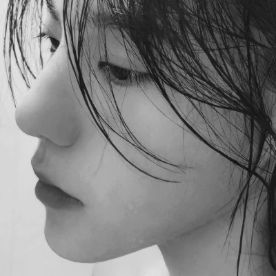 2024抖音热门黑白女头(图17)