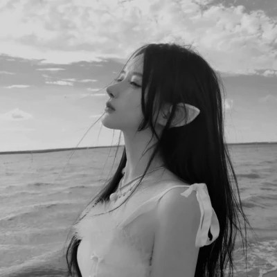 2024抖音热门黑白女头(图65)