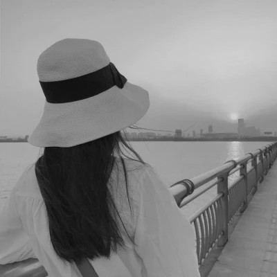 2024抖音热门黑白女头(图61)