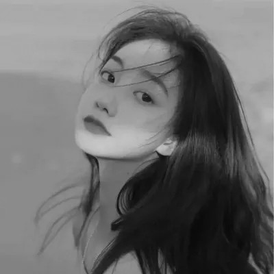 2024年超美真人女黑白头像图片(图30)