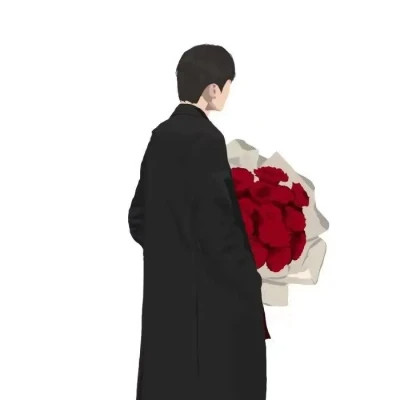 2024年最受欢迎的一男一女情侣头像(图47)