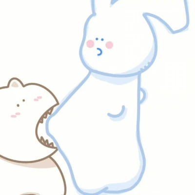 抖音最火的卡通情侣头像(图45)