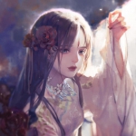 古风相思伤感动漫女头图片