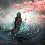 古风意境背影高清头像图片