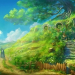 梦幻美妙意境风景头像图片