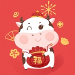 牛年可爱高清头像图片