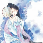 动漫古风清新女子头像图片