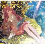 治愈系安静漫画女头图片