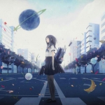 清新梦幻动漫女头图片