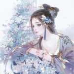 动漫清新古风女子头像图片