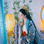 真人伤感国风女头图片