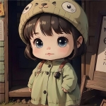 小女孩动漫可爱萌头像图片下载