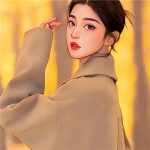 女生头像手绘：治愈系风格，彰显温柔与独特
