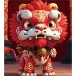 中国神兽头像图片：霸气与可爱的完美结合