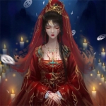 绝美手绘红色嫁衣古风女生头像，谁用谁惊艳！
